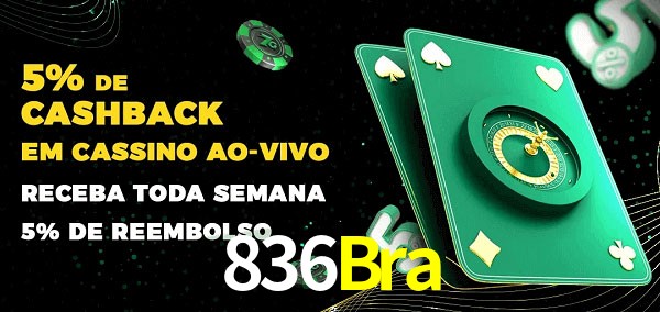 Promoções do cassino ao Vivo 836Bra